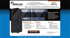 Desktop Screenshot of mercurycorp.com